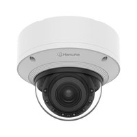 Hanwha PND-A6081RV P-Series 2MP IR Indoor Vandal AI Camera, 4.38-9.33mm, White