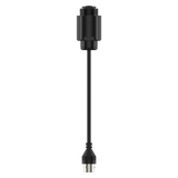 Hanwha SLA-T2480WA Outdoor 2.4mm Straight Body Lens, IK10, IP66