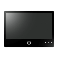 Hanwha SMT-1031PVW 10.1" AI Enabled IP Public View Monitor, Built-In Speaker, VESA Mount, White