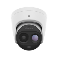 Hanwha TNM-C2712TDR Bi-Spectrum Early Fire Detection Camera, 1.2mm Fixed Lens