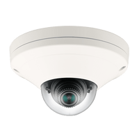 Hanwha SNV-6013 2MP Full HD WDR Vandal Dome Camera, 2.8mm Lens, Ivory