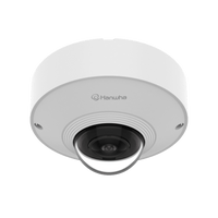 Hanwha QNF-C9010V 12MP AI Fisheye Camera, 1.7mm Fixed Lens