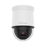 Hanwha QNP-6250 Q Series 2MP PTZ Camera, 4.44-111mm Varifocal Lens, 25x Optical Zoom, WDR 120 dB, White