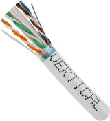 Vertical Cable 064-708/S/A/WH CAT6A (Augmented) 10Gb Shielded F/UTP Cable - 1000ft Wooden Spool, White