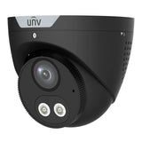 Uniview IPC3614SB-ADF28KMC-I1 4MP WDR Dual-Light Alarm Eyeball Camera, Two-Way Audio, White