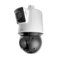 Uniview IPC94144SFW-X25-F40C 4MP Panorama + PTZ Camera – 25× Zoom, 328ft IR, ColorHunter & LightHunter, PoE+, IP66
