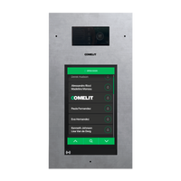 Comelit IX3454 SteelTouch Series 8" Video Entrance Panel for ViP IP Intercom Systems, Stainless Steel