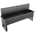 Kramer 6-Module Empty Conference Table Cable Well Box, Black