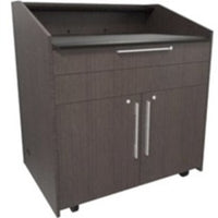 Middle Atlantic L5KCB2SFHA3ZP001 L5 Series 2-Drawers Pre-Configured Lectern Finishing Kit, 43" Wide, Asian Night