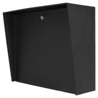 PEDESTAL PRO Lando-PC-20x16-E-BLK 20x16 Landscape Polycarbonate Housing