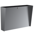 Pedestal Pro Lando-SS-20x14-E 20x14 Landscape Stainless Housing
