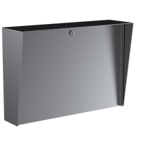 Pedestal Pro Lando-SS-20x14-E 20x14 Landscape Stainless Housing