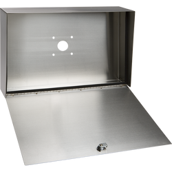 PEDESTAL PRO Lando-SS-20x14-E 20x14 Landscape Stainless Housing