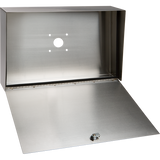 Pedestal Pro Lando-SS-20x14-E 20x14 Landscape Stainless Housing