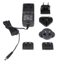 Crestron PW-2412WU Wall Mount Power Pack, 24 VDC, 1.25 A, 2.1 mm, Universal