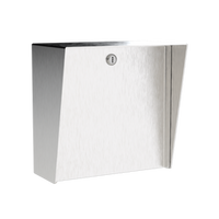 PEDESTAL PRO MC-SS-10-E 10" Square Stainless Housing