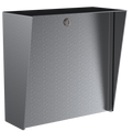Pedestal Pro MC-SS-12-E 12" Square Stainless Housing