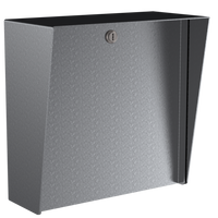 Pedestal Pro MC-SS-12-E 12" Square Stainless Housing