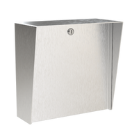 PEDESTAL PRO MC-SS-12-E 12" Square Stainless Housing