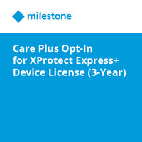 Milestone Y3OIXPEXPLUSDL 3 Y Opt-in Care Plus for XProtect Express+ DL