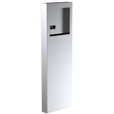 Pedestal Pro MX-SS-12F 54" Stainless Pedestal - ButterflyMX 11.6" Recessed Video Intercom