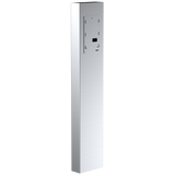 Pedestal Pro MX-SS-7S 54" Stainless Pedestal - ButterflyMX 7" Surface Video Intercom