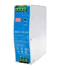 KBC Networks NDR-120-24 120W Single Output Industrial DIN Rail Power Supply
