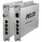Pelco EC-4BY1SWUPOE-W EC 4-Port PoE Switch 30W, 30W, CAT5 Uplink