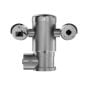 Pelco EXBE2-2X30VF24-SPT-M1G ExSite Enhanced 2 Series 2MP Explosion-Proof Bispectral PTZ Camera, 24.4mm Lens, Stainless Steel