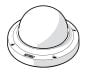 Pelco IMMLD0-1E Outdoor Camera Lower Dome, Clear