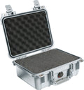 DSI 1400-000-180 Pelican 1400 Case - Silver with Foam