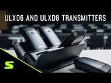 Shure ULXD8 Digital Wireless Gooseneck Base Transmitter with No Mic (White, G50: 470 to 534 MHz)