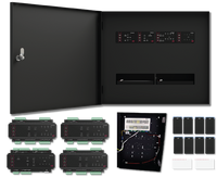 Inaxsys WX-KIT-ACC8-BT Protege WX 8-Door with Desfire/Bluetooth Readers Complete Assembly