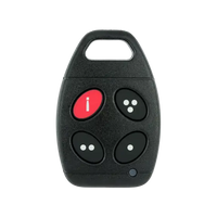 Inaxsys RF-REM4-433-DF-EV3 4-Button RF Wiegand Remote Transmitter, 433MHz with DESFire EV3