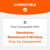 Sennheiser Momentum 4 Earpad Sweat Covers - WC SweatZ Momentum 4