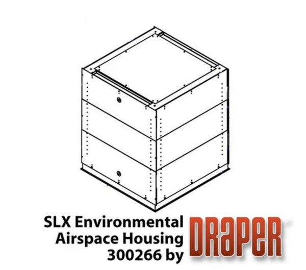 Draper 300266 SLX Environmental Airspace Housing, White