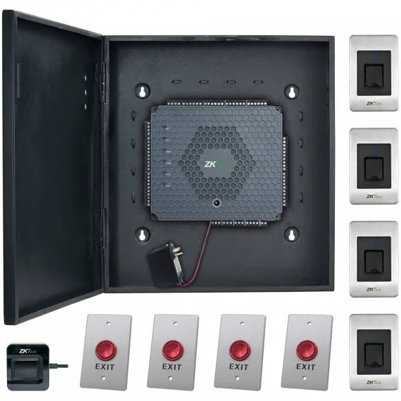 ZKTeco ATLAS460-BLUETOOTH KIT One, Two and Four Door Touchless Access Control Kits