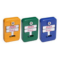 SigCom SG-42CXK1-GR-B SPECTRUM Series Dual Action Pull Station, DPDT, Toggle Switch with Key, Green