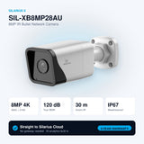 Silarius X SIL-XB8MP28AU 8MP IR Bullet Network Camera - key specs