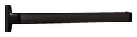 Falcon 1690-EO-DC13-48"-7'-RHR-HEX-PB48-P13-SU- Concealed Vertical Rod Panic Touchbar, Exit Only, Right Handed Reverse, Anodized Duranodic