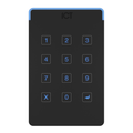 Inaxsys TSL-FP-EXTRA-KP-B tSL Face Plate Wall Plate Extra Keypad, Black