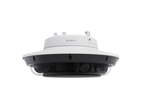 IQsight FLEXIDOME Multi+ 7100i IR 4x5MP Multi-Imager Dome Camera with 3.2-8.1mm Motorized Lens IP66 IR White