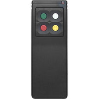 Linear MDT-4A MegaCode 5-Channel Visor Transmitter, Includes (2) 2032 Batteries and Removable Visor Clip