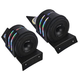 Polaris Slingshot Headrest Empty Enclosure With Digital LED Lights fits 4 x 6.5" Speakers | 2015 - Current