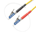 Fluke SRC-9-SCSCAPCKIT Test Reference Cord Kit, Simplex Single-mode 9u SC/SC, Set of Four