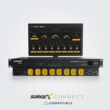 SurgeX SX-DSP-129 Defender Series Power Management, Universally Mountable Unit Enclosed in Magnetic Shielding Steel