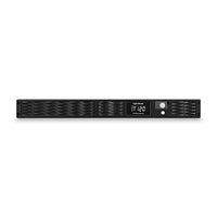 CyberPower PR500LCDRT1U Smart App Sinewave Series 7-Outlet Rack/Tower Line Interactive UPS with LCD Control Panel, 500VA/400W, NEMA 5-15P 10' Cord, PowerPanel Business Edition