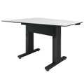 Middle Atlantic TBL-ANG-3P-CH-WB Forum 3 Person Angle Table, 38" Counter Height, Dark