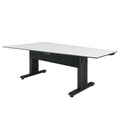 Middle Atlantic TBL-ANG-5P-SH-WB Forum 5 Person Angle Table, 30" Seated Height, Dark