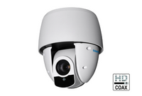 IDIS CDT2H20IPZ Caméra PTZ HDoC 2MP, zoom optique 20x, blanche